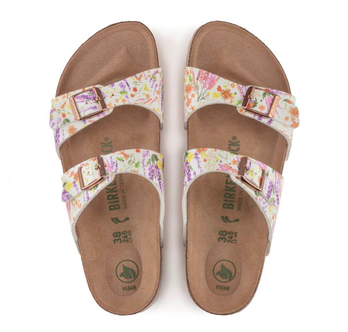 Flower birkenstocks cheap