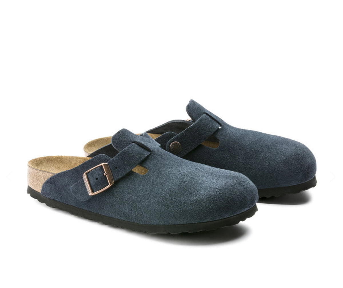 Navy blue birkenstocks online