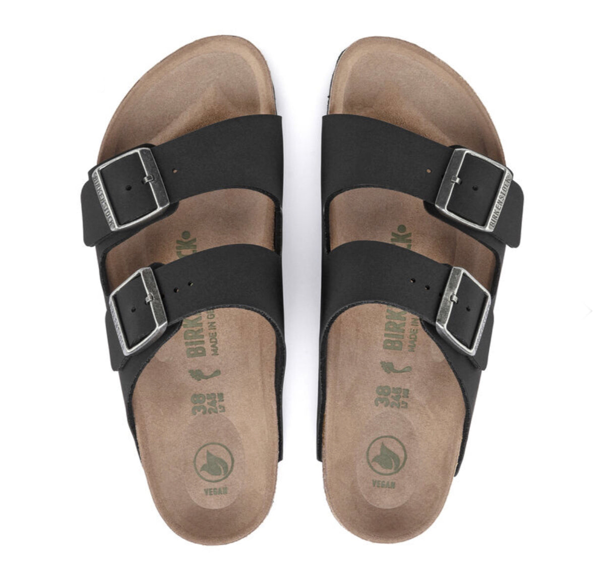 Birkenstock arizona vegan sales anthracite