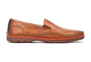 Pikolinos Marbella M9A-3111 Brandy Light Tan Leather Slip On Shoe Made In Spain