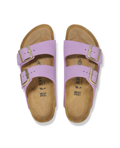 Birkenstock Arizona Crocus Light Purple Nubuck Leather Made In Germany