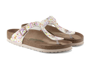 Birkenstock Gizeh Light Rose Multicolour Floral Vegan Made In Germany