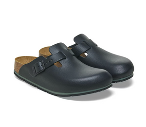 Birkenstock Boston PRO Black Natural Leather Made In Germany