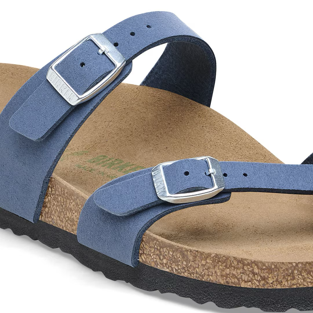 Birkenstock Mayari Soft Birki Elemental Blue Vegan Synthetik Made In Germany