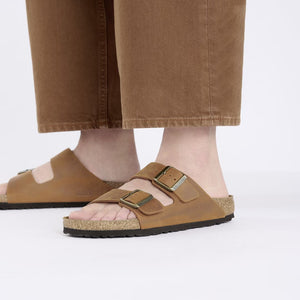 Birkenstock Arizona Cognac Oiled Leather Made In Germany