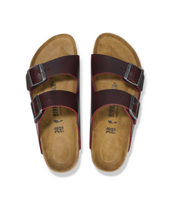 Birkenstock Arizona Zinfandel Oiled Leather Made In Germany