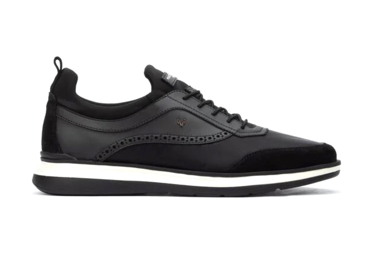 Martinelli Walden Black 1606-2733X Sneaker 5 Eyelet Shoe Made In Spain ...