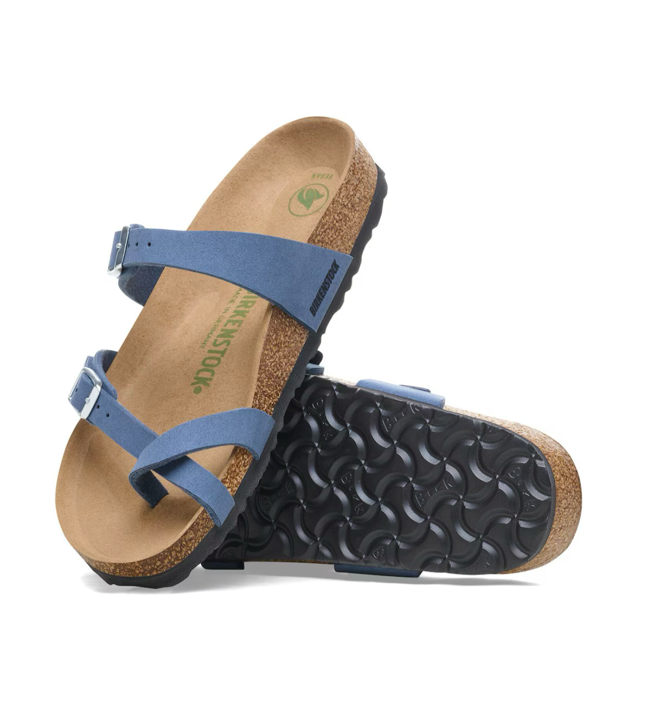 Birkenstock Mayari Soft Birki Elemental Blue Vegan Synthetik Made In Germany