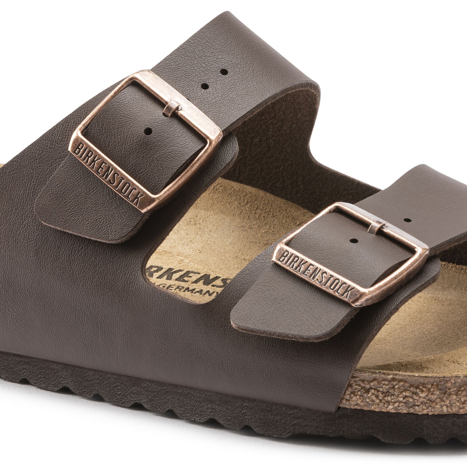 Birkenstock Arizona Dark Brown Birko-Flor Made In Germany