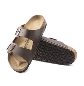 Birkenstock Arizona Dark Brown Birko-Flor Made In Germany