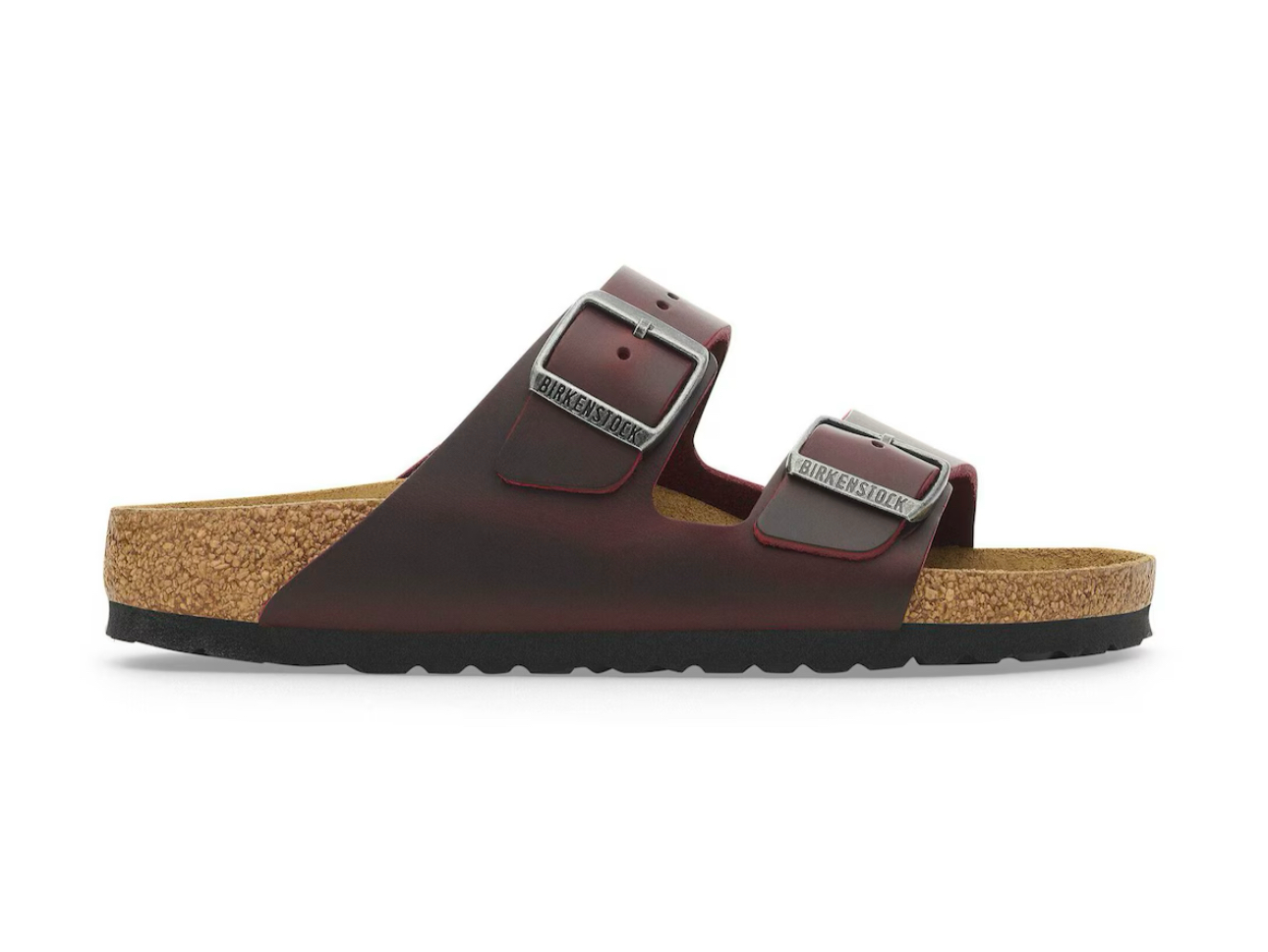 Birkenstock Arizona Zinfandel Oiled Leather Made In Germany