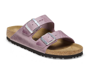 Birkenstock Arizona Lavender Purple Oiled Leather Made In Germany