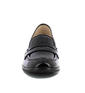 Wonders C-7403 Menorca Negro Black Patent Leather Loafer Made In Spain