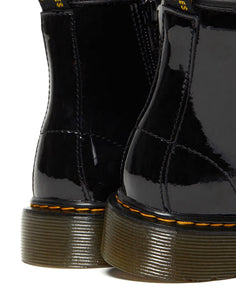 Dr. Martens 1460 Delaney Y Black Patent Lamper Zip Junior 8 Eyelet Boot