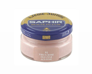 Saphir Old Pink Renovating Cream Polish 50ml Made In France