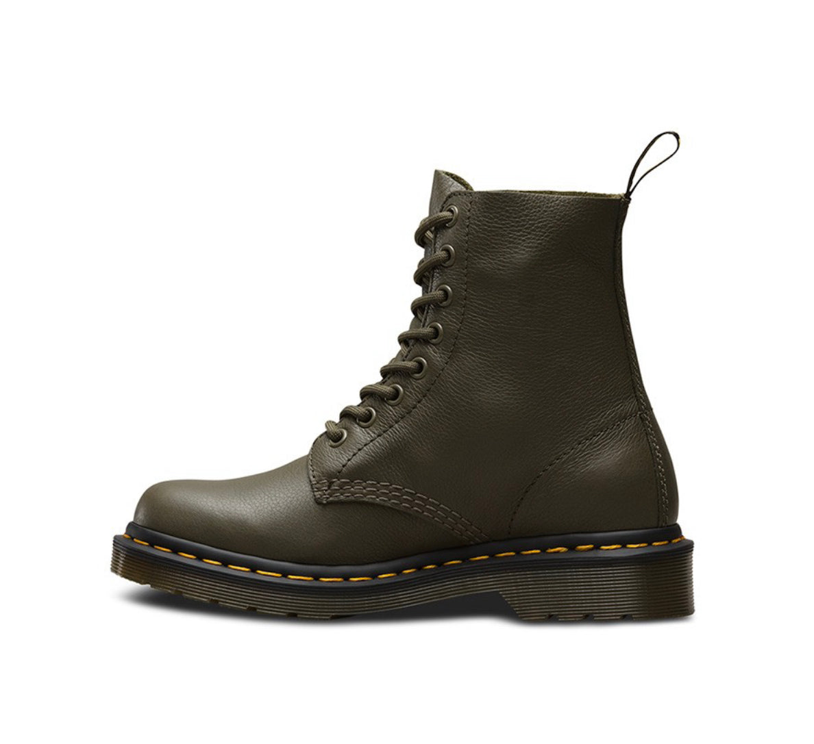 Dr. Martens 1460 Green Grenade Pascal Virginia 8 Eyelet Boot