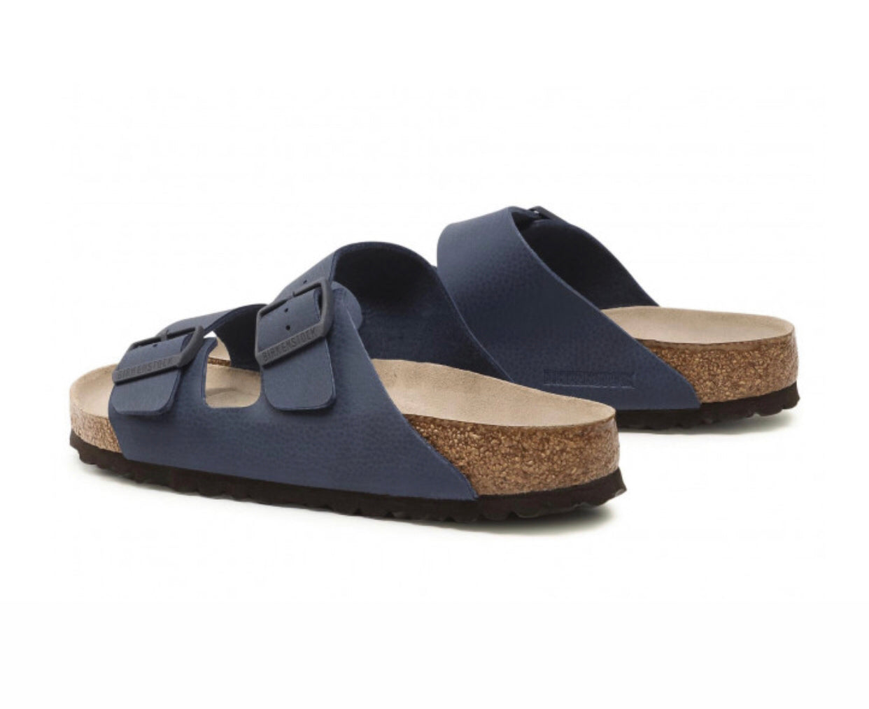 Birkenstock Arizona Desert Soil Blue Birko-Flor Soft Footbed Made In Germany