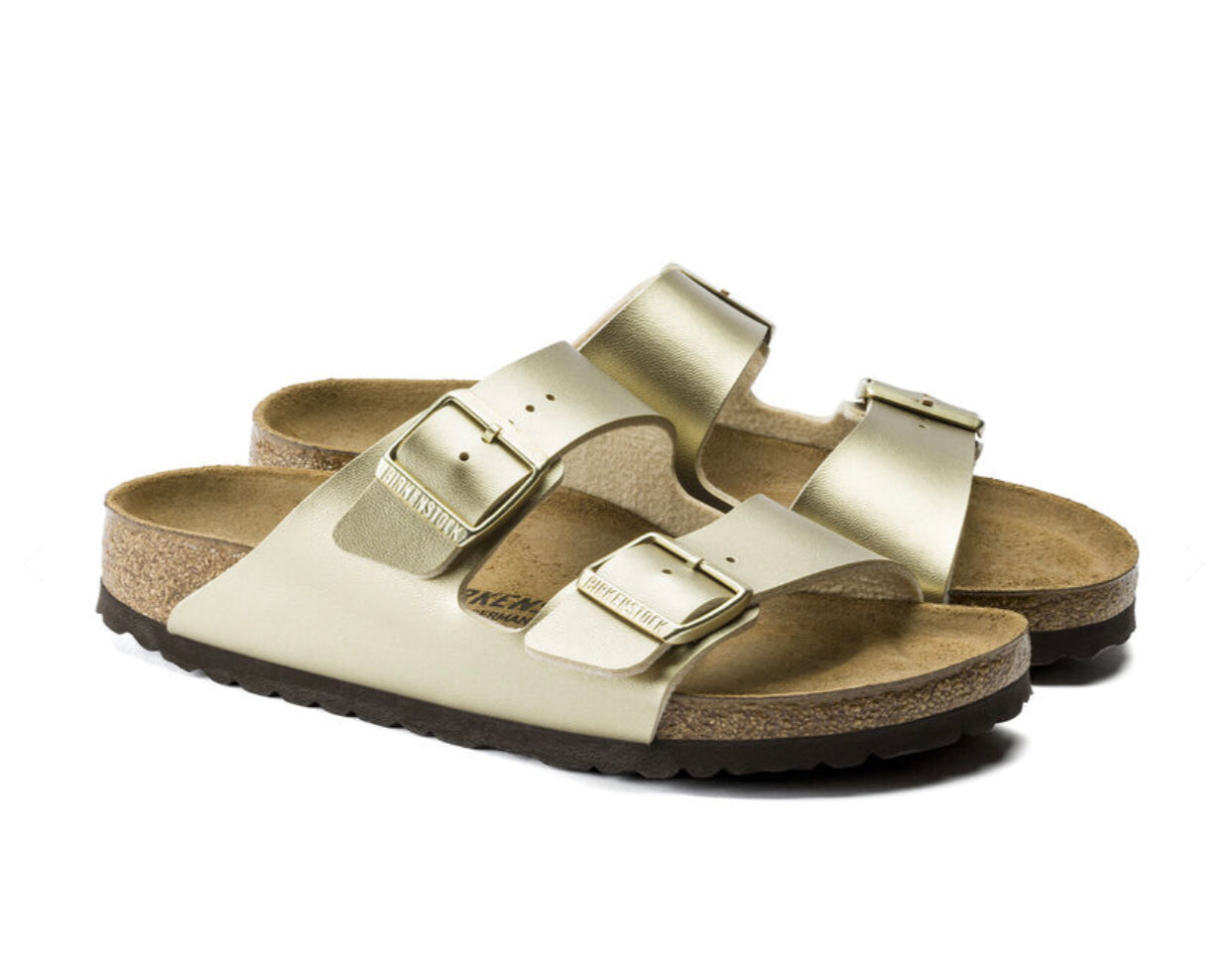 Birkenstock Arizona Gold Birko-Flor Made In Germany