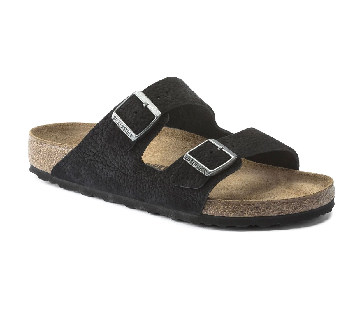 Birkenstock Arizona Desert Buck Black Nubuck Leather Made In Germany