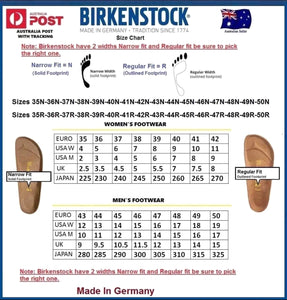 Birkenstock Ramses Stone Birko-Flor Nubuck Made In Germany