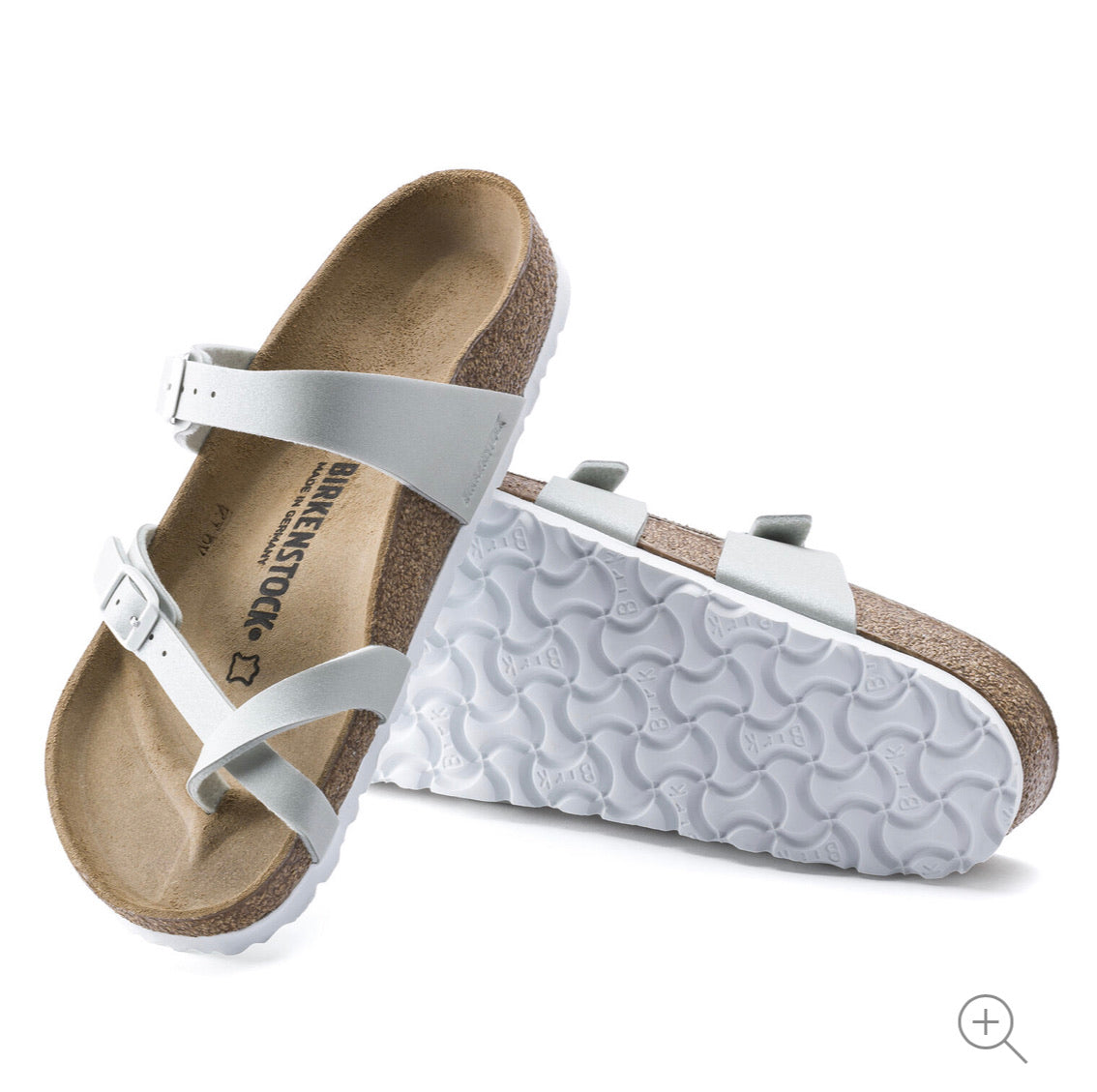 Birkenstock Mayari Icy Metallic Mineral Birko-Flor Made In Germany