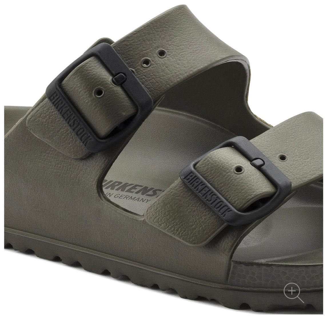 Birkenstock Arizona Khaki Green EVA Vegan Made In Germany