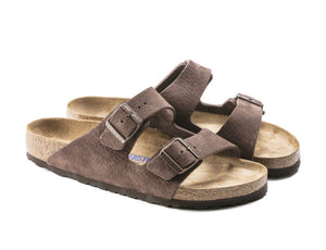 Birkenstock Arizona Desert Buck Roast Nubuck Leather Soft Footbed Made In Germany