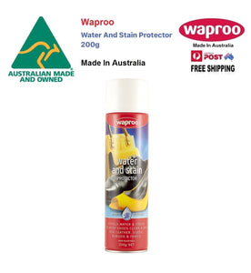 Waproo Water And Stain Protector Waterproofer 200g Shoes Bags Hats Made In Australia