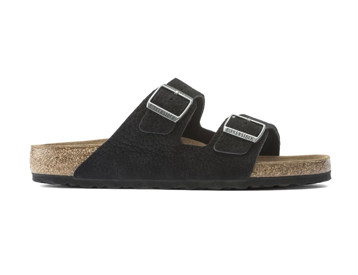 Birkenstock Arizona Desert Buck Black Nubuck Leather Made In Germany