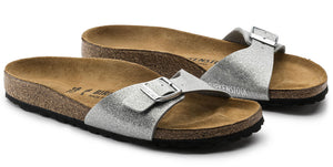 Birkenstock Madrid Magic Galaxy Silver Birko-Flor Made In Germany