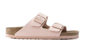 Birkenstock Arizona Rivet Logo Soft Pink Textile Vegan Made In Germany