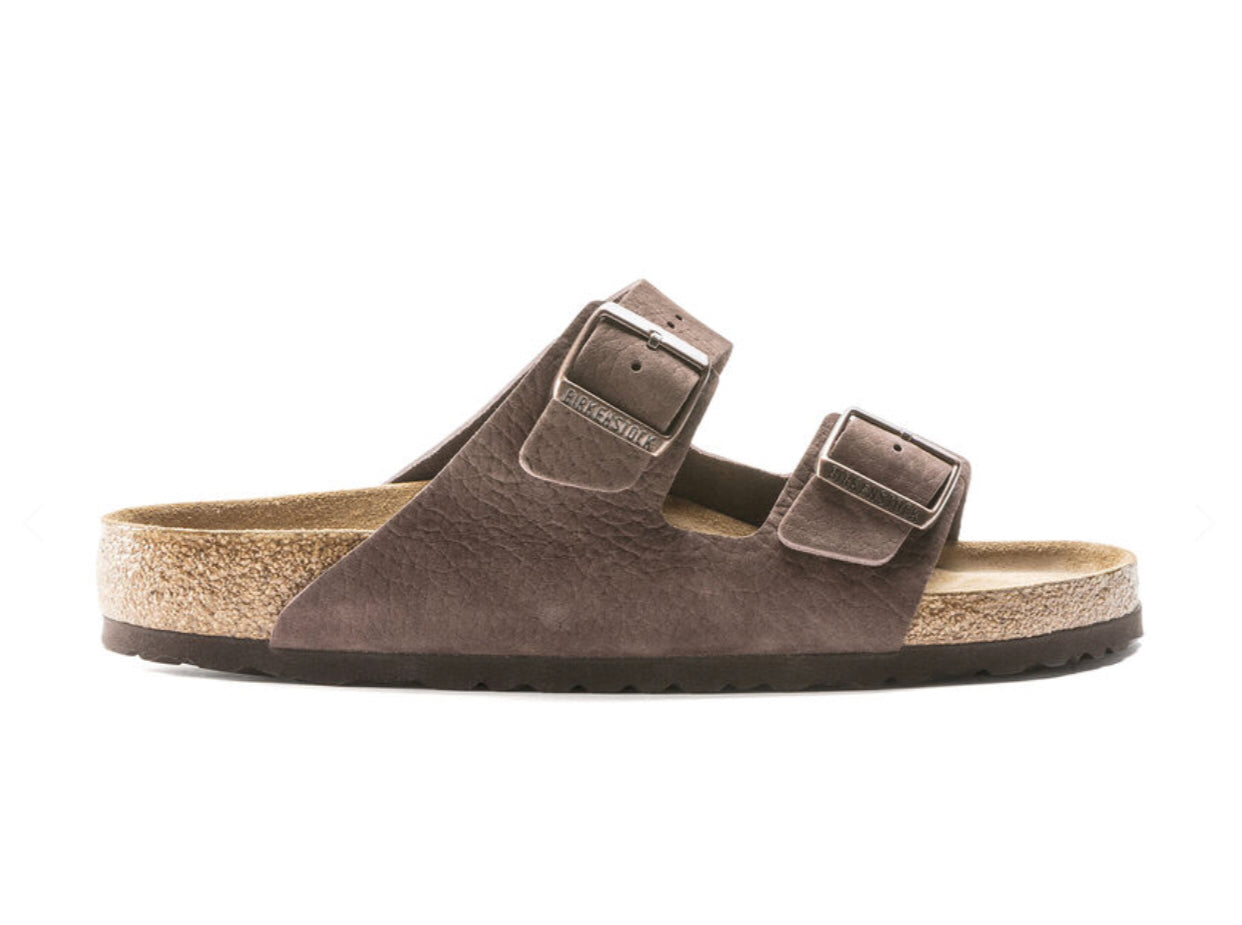 Birkenstock Arizona Desert Buck Roast Nubuck Leather Soft Footbed Made In Germany