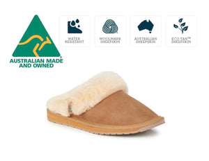 Emu Australia Eden Chestnut Platinum Sheepskin Made In Australia