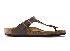 Birkenstock Gizeh Mocca Nubuck Birko-Flor Made In Germany