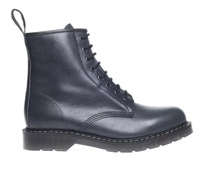 Solovair Blue Waxy 8 Eyelet Boot Limited Edition Made In England