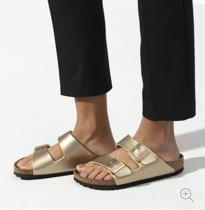 Birkenstock Arizona Gold Birko-Flor Made In Germany