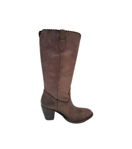 Progetto B087 Taurus Ciocc Brown Knee High Boot Made In Italy