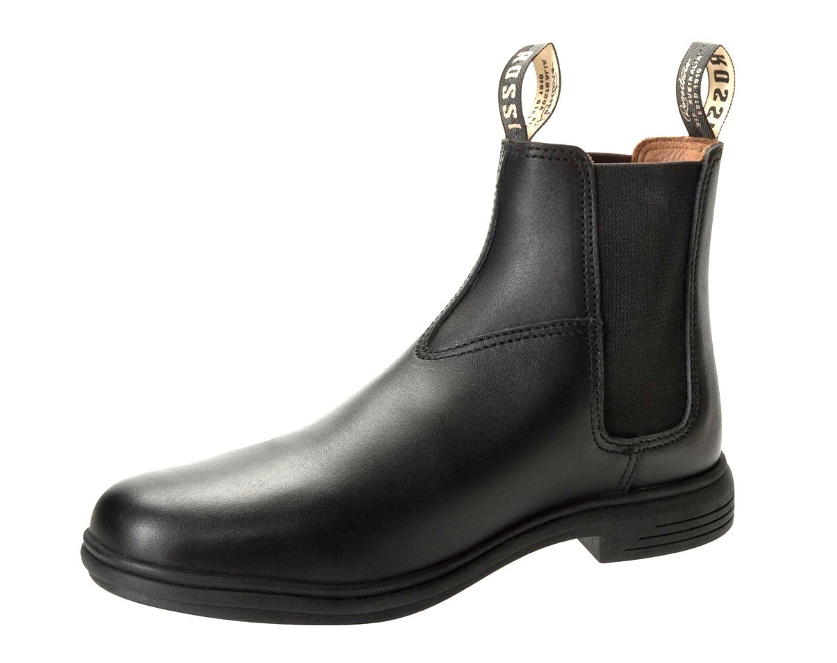 Rossi Boots 143 Barossa Black Soft Toe Leather Chelsea Dress Boot ...