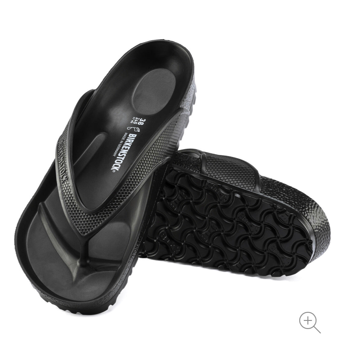 Birkenstock Honolulu Black EVA Vegan Made In Germany