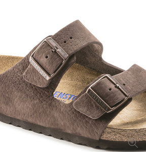 Birkenstock Arizona Desert Buck Roast Nubuck Leather Soft Footbed Made In Germany