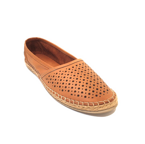 Bueno Tikka Coconut Perforated Slip On Shoe Made In Turkey