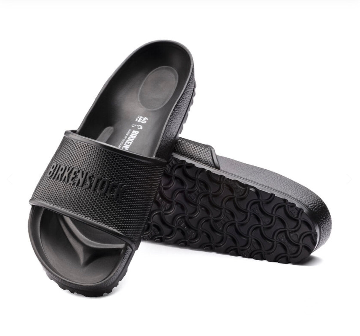 Birkenstock Barbados Black EVA Slide Made In Germany