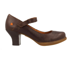 Art 0933 Harlem Memphis Brown Caramelo Court Shoe Made In Spain