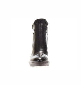 Wonders M-1730 Negro Black Zip Ankle Boot Made In Spain