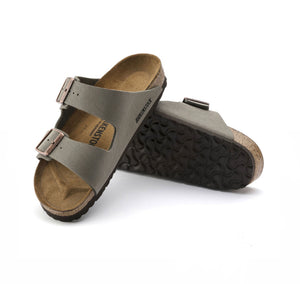 Birkenstock Arizona Stone Birko-Flor Nubuck Made In Germany