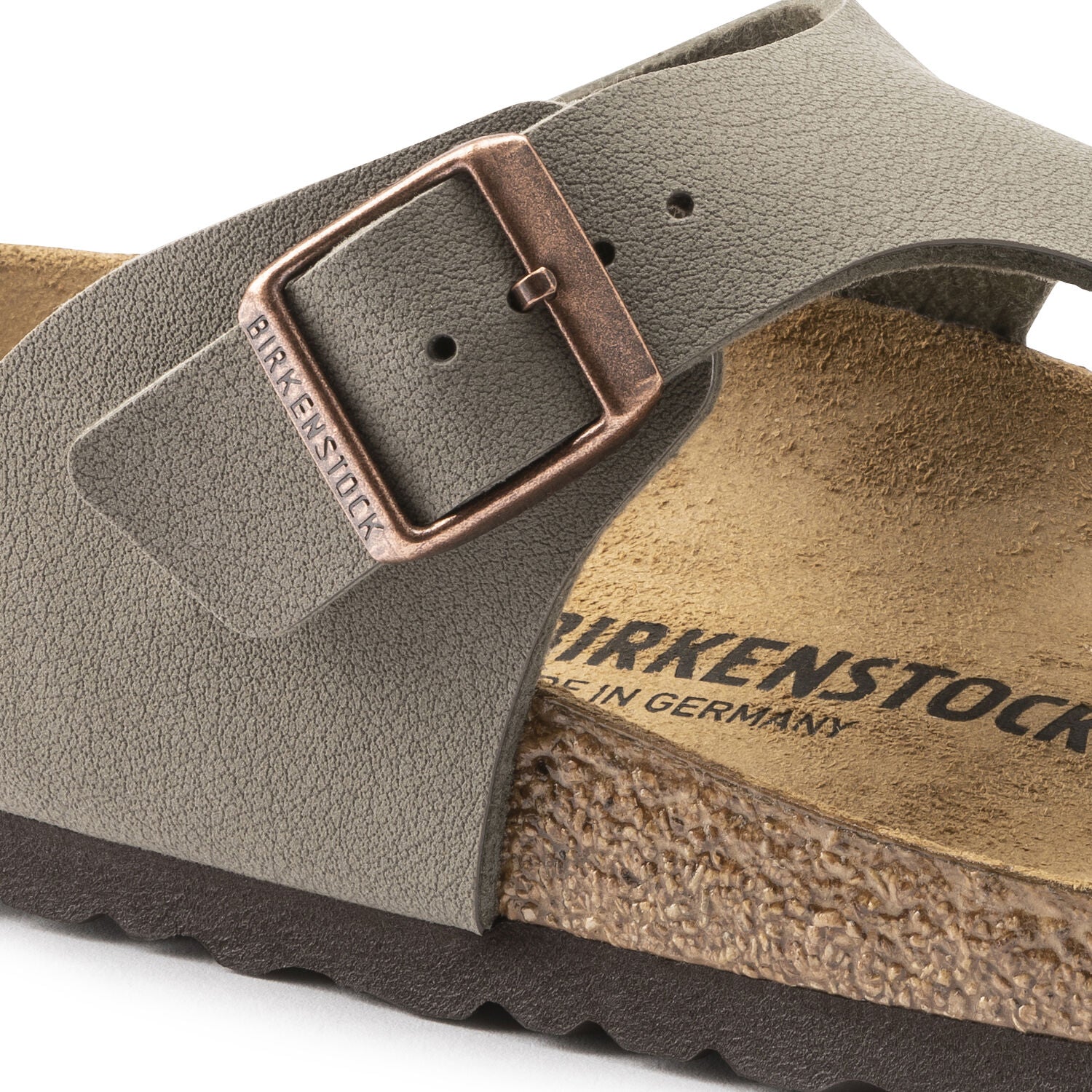 Birkenstock Ramses Stone Birko-Flor Nubuck Made In Germany