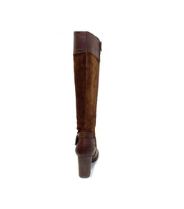 Wonders M-2708 Old Spaniel Light Brown Knee High Zip Made In Spain
