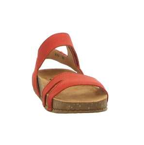 El Naturalista 5790 Coral Red Balance Pleasant Sandals Made In Spain