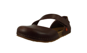 Art 0442 Creta Brown Mary Jane Flats Made In Spain